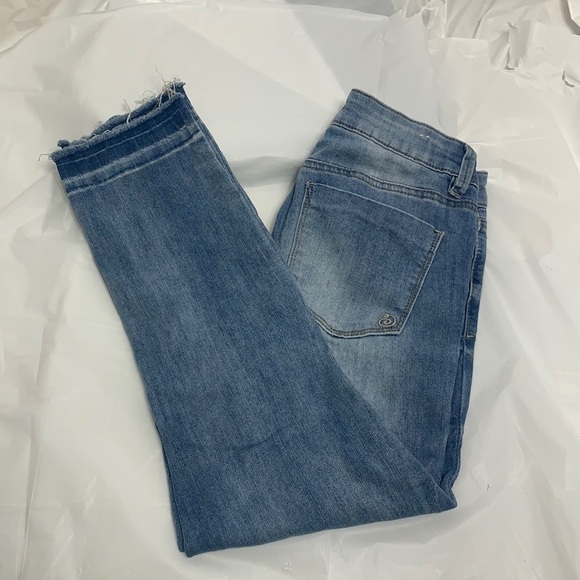 GIRL’S Indigo Rein Blue Distressed Forever Jeans Size 5 - Picture 1 of 13